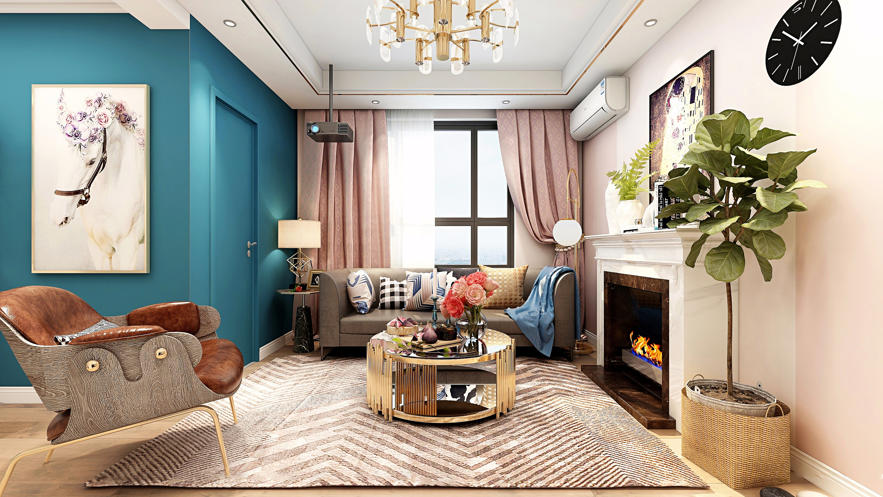 客厅装修——北欧风格