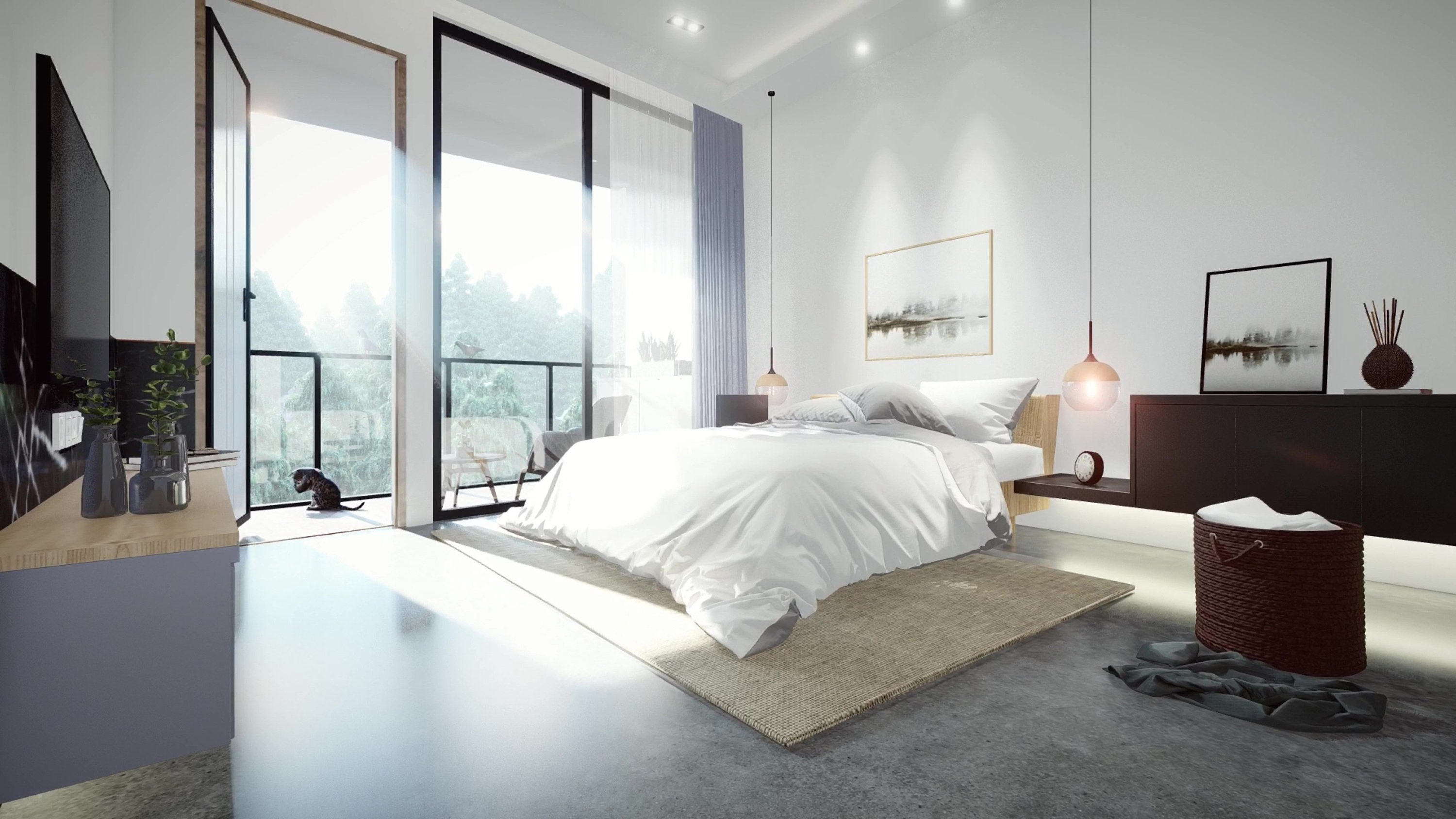 卧室装修——北欧风格